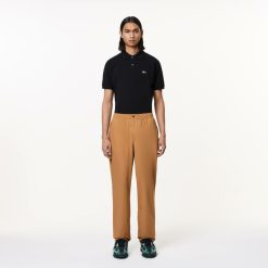 Pantalons & Shorts | LACOSTE Pantalon Leger Elastique En Gabardine De Coton