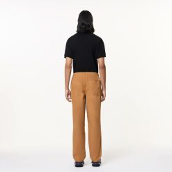 Pantalons & Shorts | LACOSTE Pantalon Leger Elastique En Gabardine De Coton