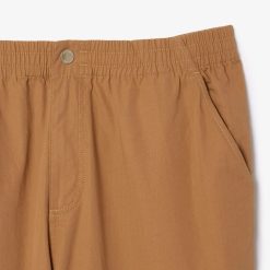 Pantalons & Shorts | LACOSTE Pantalon Leger Elastique En Gabardine De Coton