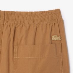 Pantalons & Shorts | LACOSTE Pantalon Leger Elastique En Gabardine De Coton