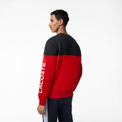 Sweatshirts | LACOSTE Sweatshirt Homme Lacoste Classic Fit Color-Block Avec Marquage