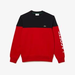 Sweatshirts | LACOSTE Sweatshirt Homme Lacoste Classic Fit Color-Block Avec Marquage