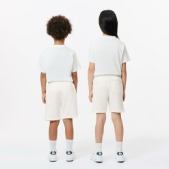 Vetements Fille | LACOSTE Short Enfant Lacoste Sport Edition Roland Garros En Coton Biologique