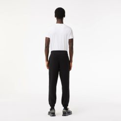 Pantalons & Shorts | LACOSTE Pantalon De Survetement Jogger Homme Lacoste En Molleton Gratte