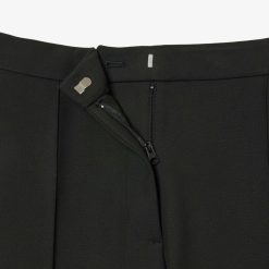 Pantalons & Shorts | LACOSTE Pantalon Habille Taille Haute Coupe Flare