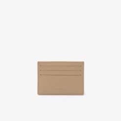 Portefeuilles & Petite Maroquinerie | LACOSTE Porte-Cartes Nomogramme Avec Imprime Monogramme En Cuir