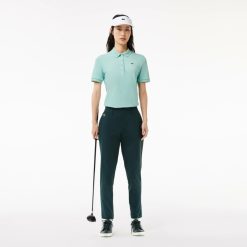 Vetements De Sport | LACOSTE Polo Femme Slim Fit Golf Lacoste Sport Ultra-Dry En Coton Biologique