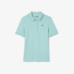 Vetements De Sport | LACOSTE Polo Femme Slim Fit Golf Lacoste Sport Ultra-Dry En Coton Biologique