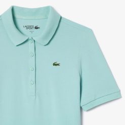 Vetements De Sport | LACOSTE Polo Femme Slim Fit Golf Lacoste Sport Ultra-Dry En Coton Biologique