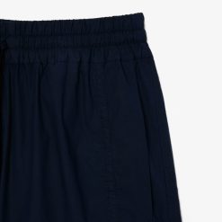 Pantalons & Shorts | LACOSTE Pantalon Large Oversize En Coton Melange