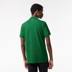 Polos | LACOSTE Polo Regular Fit Avec Badge Crocodile Matelasse