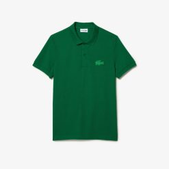 Polos | LACOSTE Polo Regular Fit Avec Badge Crocodile Matelasse