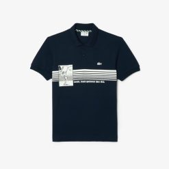 Polos | LACOSTE Polo Original L.12.12 Avec Imprime Fabrique En France