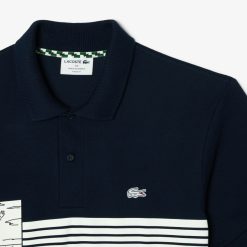 Polos | LACOSTE Polo Original L.12.12 Avec Imprime Fabrique En France