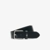 Ceintures | LACOSTE Ceinture En Cuir Lisse Tannage Vegetal