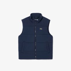 Vetements Fille | LACOSTE Doudoune Sans Manche Enfant Lacoste En Taffetas