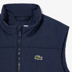 Vetements Fille | LACOSTE Doudoune Sans Manche Enfant Lacoste En Taffetas