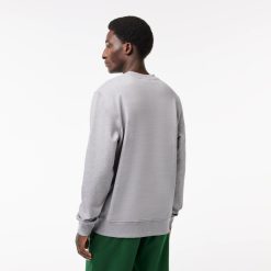 Sweatshirts | LACOSTE Sweatshirt Classic Fit En Molleton De Coton