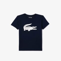 Vetements Garcon | LACOSTE T-Shirt Enfant Tennis Lacoste Sport Crocodile