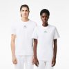 T-Shirts | LACOSTE T-Shirt Regular Fit Avec Marquage En Jersey De Coton