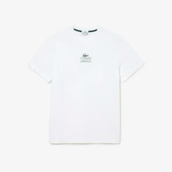 T-Shirts | LACOSTE T-Shirt Regular Fit Avec Marquage En Jersey De Coton