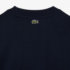 T-Shirts | LACOSTE T-Shirt Oversize En Coton Broderie Tennis