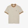 T-Shirts | LACOSTE T-Shirt Regular Fit En Jacquard Monogramme