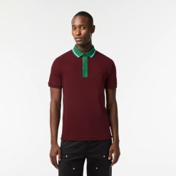 Polos | LACOSTE Polo Smart Paris Regular Fit Col Contrastant