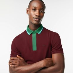 Polos | LACOSTE Polo Smart Paris Regular Fit Col Contrastant