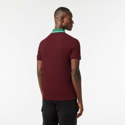 Polos | LACOSTE Polo Smart Paris Regular Fit Col Contrastant