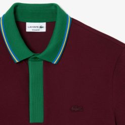 Polos | LACOSTE Polo Smart Paris Regular Fit Col Contrastant