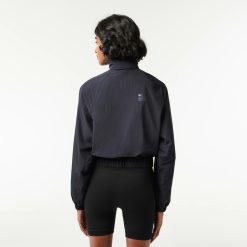 Survetements | LACOSTE Veste Courte Sportsuit Zippee En Nylon A Capuche