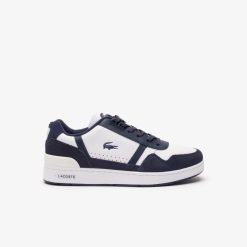 Sneakers | LACOSTE Sneakers T-Clip Homme Avec Imprime Graphique