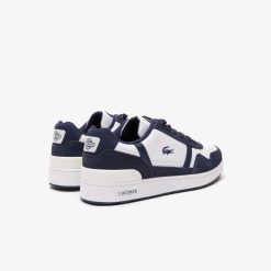 Sneakers | LACOSTE Sneakers T-Clip Homme Avec Imprime Graphique