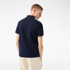 Polos | LACOSTE Polo Homme Lacoste En Petit Pique De Coton