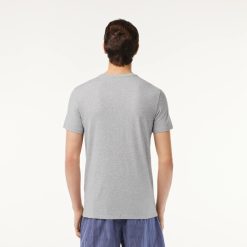 Sous-Vetements & Vetements D'Interieur | LACOSTE Pack De 3 T-Shirts D'Interieur A Col Rond En Coton Uni