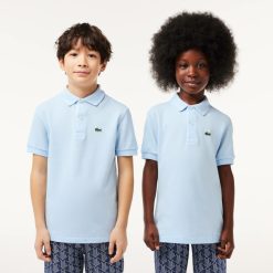 Vetements | LACOSTE Polo Enfant Lacoste Regular Fit En Petit Pique Uni