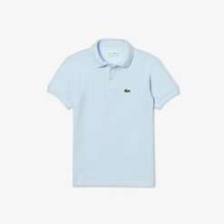 Vetements | LACOSTE Polo Enfant Lacoste Regular Fit En Petit Pique Uni