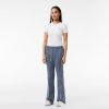 Pantalons & Shorts | LACOSTE Pantalon De Survetement Femme Lacoste Imprime Monogramme