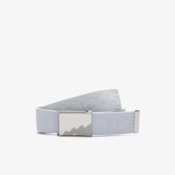 Ceintures | LACOSTE Ceinture En Jacquard Marquage Lacoste