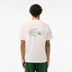 Sous-Vetements & Vetements D'Interieur | LACOSTE T-Shirt D'Interieur Avec Marquage Contraste