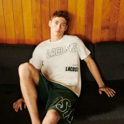 Sous-Vetements & Vetements D'Interieur | LACOSTE T-Shirt D'Interieur Avec Marquage Contraste