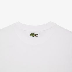 T-Shirts | LACOSTE T-Shirt En Jersey Avec Broderie