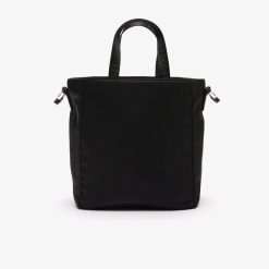 Sacs A Bandouliere | LACOSTE Sac Cabas Vertical Active Nylon Avec Poche