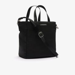 Sacs A Bandouliere | LACOSTE Sac Cabas Vertical Active Nylon Avec Poche