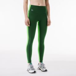 Vetements De Sport | LACOSTE Legging Sport Color-Block Stretch Ultra-Dry