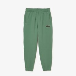 Pantalons & Shorts | LACOSTE Pantalon De Survetement Jogger Unie En Molleton De Coton Biologique