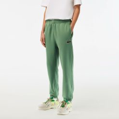 Pantalons & Shorts | LACOSTE Pantalon De Survetement Jogger Unie En Molleton De Coton Biologique