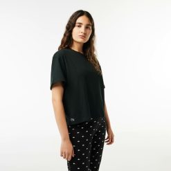 Sous-Vetements Et Vetements D'Interieur | LACOSTE Ensemble De Pyjama Avec Pantalon A Motif Crocodile