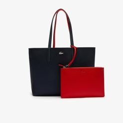 Sacs A Main & Cabas | LACOSTE Sac Cabas Anna Reversible Bicolore